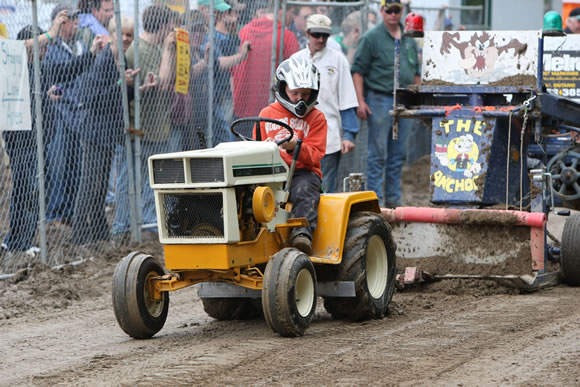 Stock and Modified Garden Tractor Pull